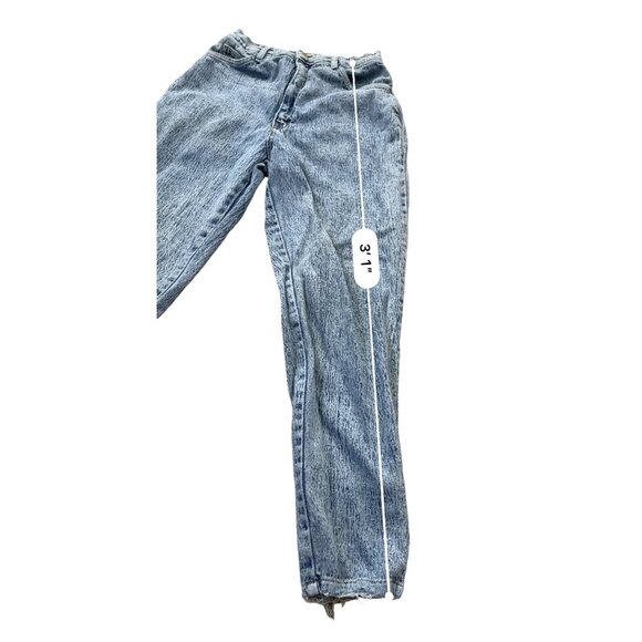 VTG Y2K Lorielle Jeans Womens 9/10 Stonewashed Studded Grunge Skater 90s Tapered - Picture 13 of 13